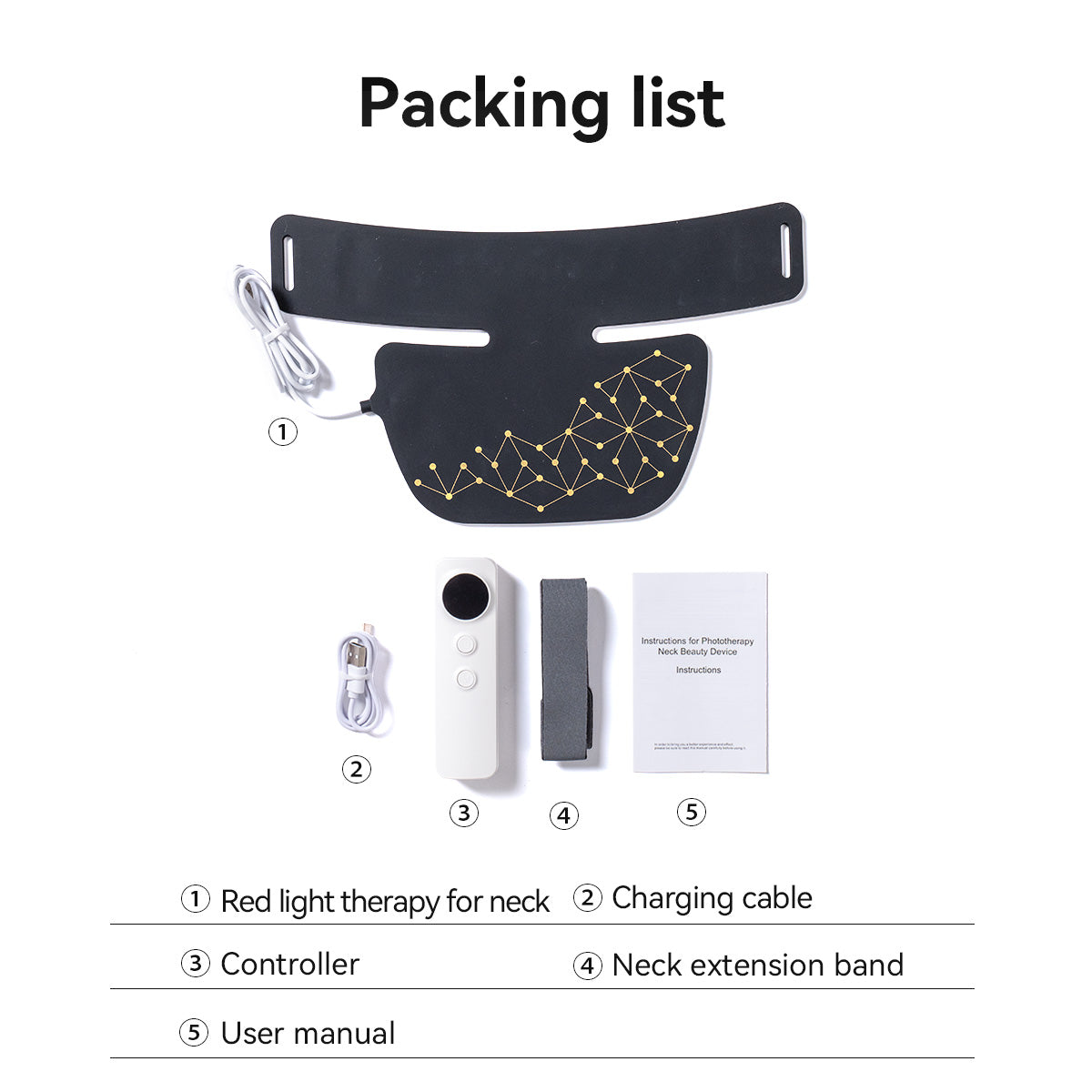 LED Red Light Skin Care Face Mask